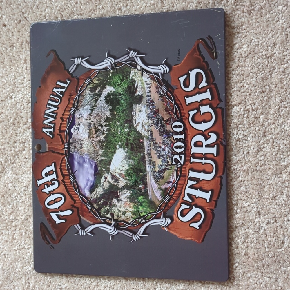 2010 Sturgis Sign -70th Annual